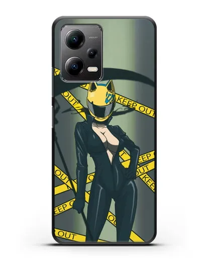 Чехол аниме Дюрарара!! (Durarara!!) Селти Стурлусон силиконовый для Xiaomi Poco X5