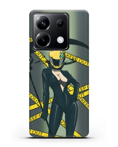 Чехол аниме Дюрарара!! (Durarara!!) Селти Стурлусон силиконовый для Xiaomi Poco X6