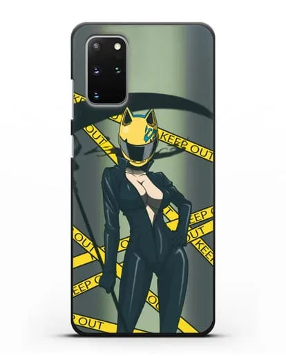 Чехол аниме Дюрарара!! (Durarara!!) Селти Стурлусон силиконовый для Samsung Galaxy S20 Plus [SM-G985F]