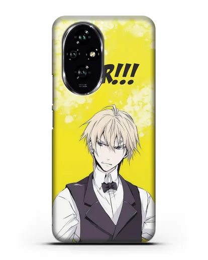 Чехол аниме Дюрарара!! (Durarara!!) Шизуо Хейваджима силиконовый для Honor 200