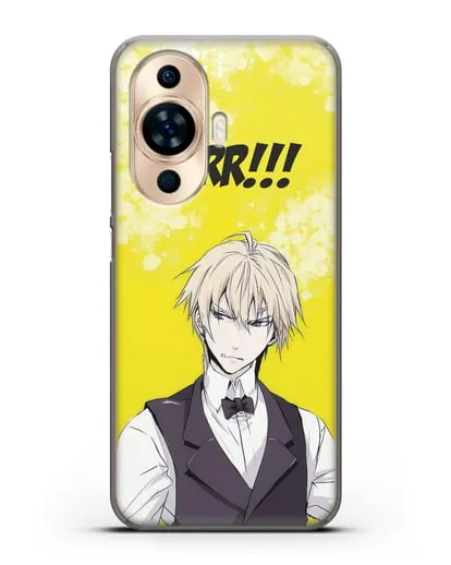 Чехол аниме Дюрарара!! (Durarara!!) Шизуо Хейваджима силиконовый для Huawei Nova 11