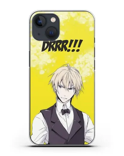 Чехол аниме Дюрарара!! (Durarara!!) Шизуо Хейваджима силиконовый для iPhone 13 Mini
