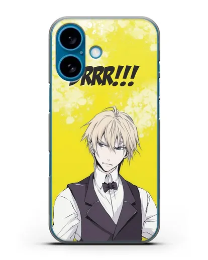 Чехол аниме Дюрарара!! (Durarara!!) Шизуо Хейваджима силиконовый для iPhone 16