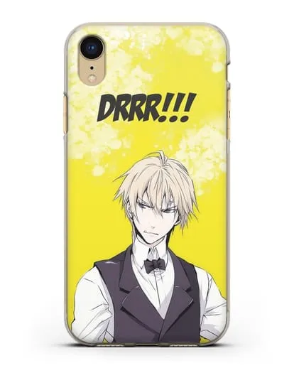Чехол аниме Дюрарара!! (Durarara!!) Шизуо Хейваджима силиконовый для iPhone XR