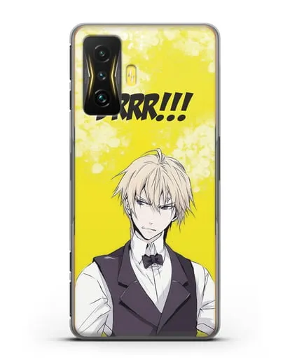 Чехол аниме Дюрарара!! (Durarara!!) Шизуо Хейваджима силиконовый для Xiaomi Poco F4 GT