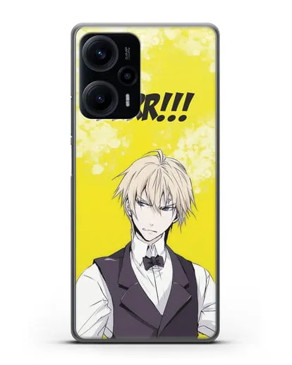 Чехол аниме Дюрарара!! (Durarara!!) Шизуо Хейваджима силиконовый для Xiaomi Poco F5