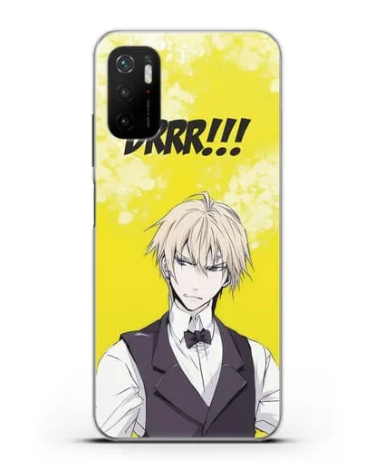 Чехол аниме Дюрарара!! (Durarara!!) Шизуо Хейваджима силиконовый для Xiaomi Poco M3 Pro
