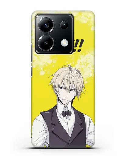 Чехол аниме Дюрарара!! (Durarara!!) Шизуо Хейваджима силиконовый для Xiaomi Poco X6