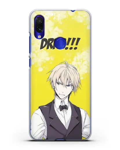 Чехол аниме Дюрарара!! (Durarara!!) Шизуо Хейваджима силиконовый для Xiaomi Redmi Note 7