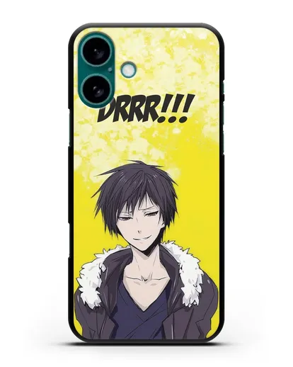 Чехол аниме Дюрарара!! (Durarara!!) Изай из дюрарара силиконовый для iPhone 16 Plus