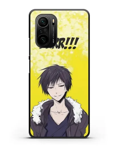 Чехол аниме Дюрарара!! (Durarara!!) Изай из дюрарара силиконовый для Xiaomi Poco F3