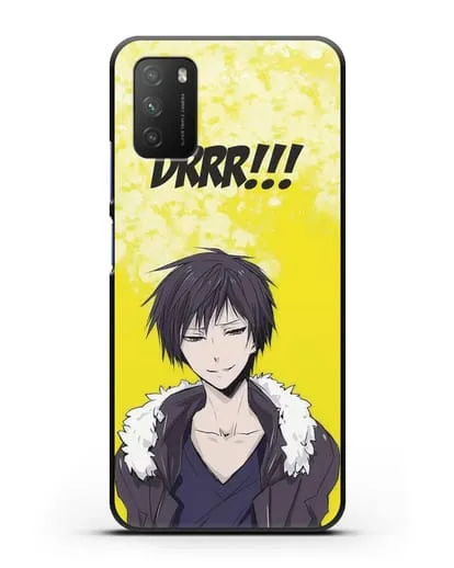 Чехол аниме Дюрарара!! (Durarara!!) Изай из дюрарара силиконовый для Xiaomi Poco M3