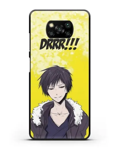 Чехол аниме Дюрарара!! (Durarara!!) Изай из дюрарара силиконовый для Xiaomi Poco X3 Pro