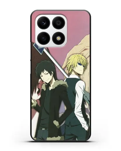 Чехол аниме Дюрарара!! (Durarara!!) Шизуо и Изая силиконовый для Honor X8a