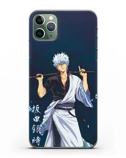 Чехол аниме Гинтама (Gintama) Саката гинтоки силиконовый для iPhone 11 Pro Max