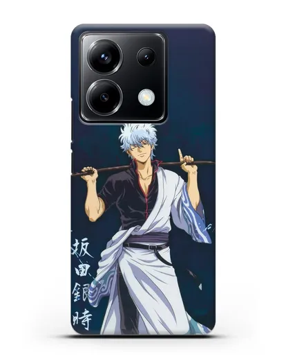 Чехол аниме Гинтама (Gintama) Саката гинтоки силиконовый для Xiaomi Poco X6