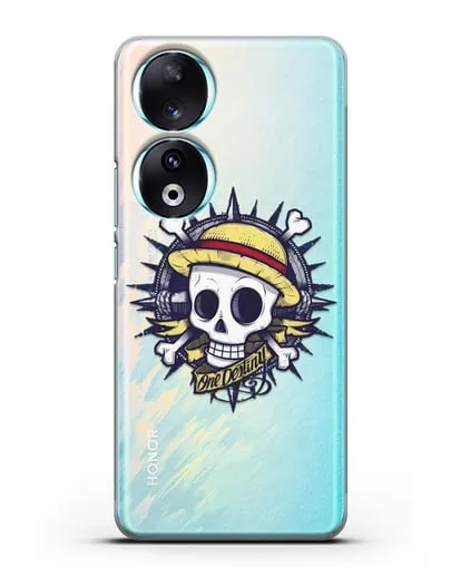 Чехол аниме Ванпис (One Piece) Эскиз тату силиконовый для Honor 90