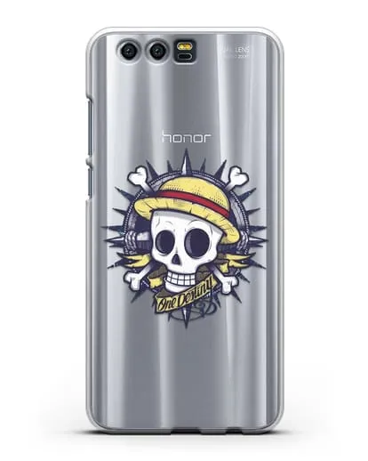 Чехол аниме Ванпис (One Piece) Эскиз тату силиконовый для Honor 9