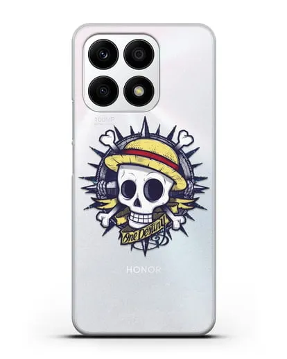 Чехол аниме Ванпис (One Piece) Эскиз тату силиконовый для Honor X8a