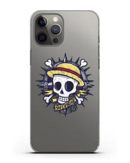 Чехол аниме Ванпис (One Piece) Эскиз тату силиконовый для iPhone 12 Pro Max