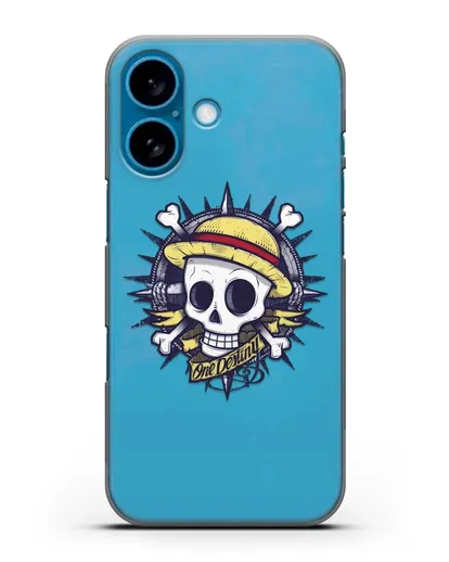 Чехол аниме Ванпис (One Piece) Эскиз тату силиконовый для iPhone 16