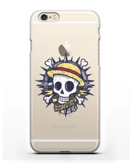 Чехол аниме Ванпис (One Piece) Эскиз тату силиконовый для iPhone 6s