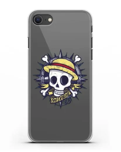 Чехол аниме Ванпис (One Piece) Эскиз тату силиконовый для iPhone SE 2020