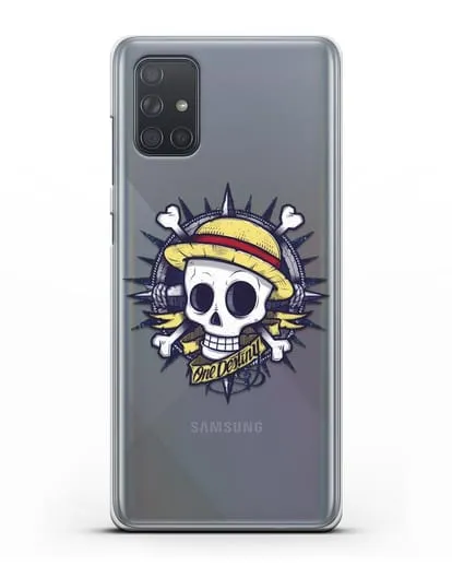 Чехол аниме Ванпис (One Piece) Эскиз тату силиконовый для Samsung Galaxy A71 [SM-A715F]