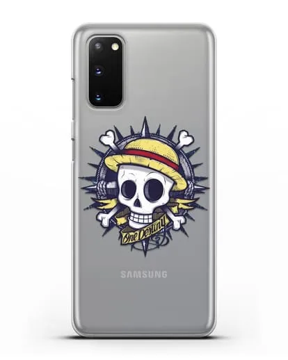 Чехол аниме Ванпис (One Piece) Эскиз тату силиконовый для Samsung Galaxy S20 [SM-G980F]