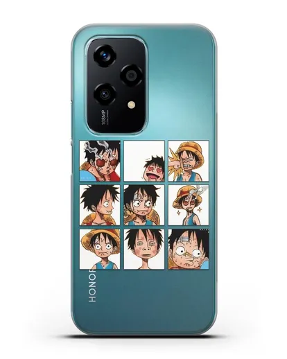 Чехол аниме Ванпис (One Piece) Луффи силиконовый для Honor 200 Lite