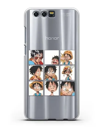 Чехол аниме Ванпис (One Piece) Луффи силиконовый для Honor 9