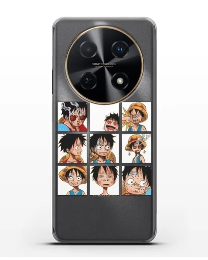 Чехол аниме Ванпис (One Piece) Луффи силиконовый для Huawei Nova 12i