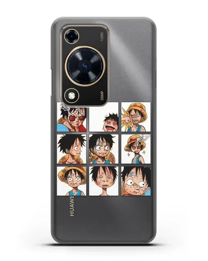 Чехол аниме Ванпис (One Piece) Луффи силиконовый для Huawei Nova Y72