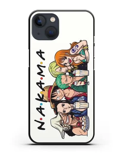 Чехол аниме Ванпис (One Piece) Накама друзья силиконовый для iPhone 13