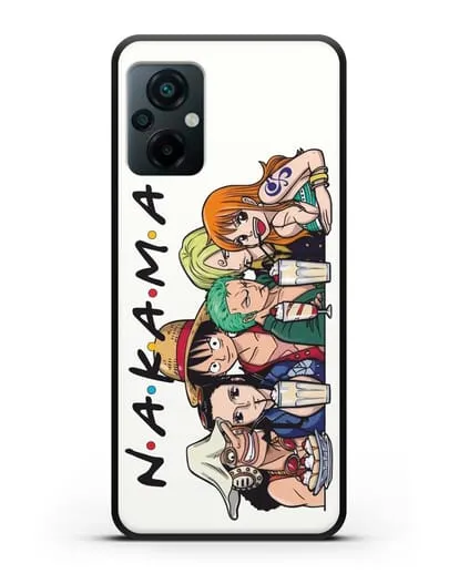 Чехол аниме Ванпис (One Piece) Накама друзья силиконовый для Xiaomi Poco M5