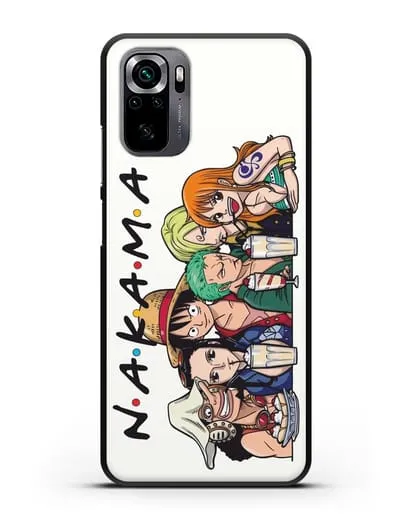 Чехол аниме Ванпис (One Piece) Накама друзья силиконовый для Xiaomi Poco M5s