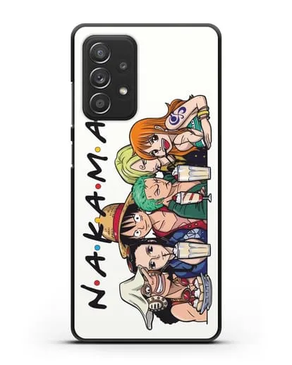 Чехол аниме Ванпис (One Piece) Накама друзья силиконовый для Samsung Galaxy A53