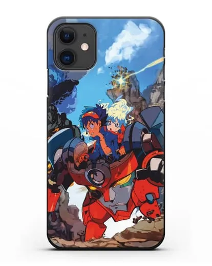 Чехол аниме Гуррен лаганн (Gurren Lagann) робот Симона картинка силиконовый для iPhone 11