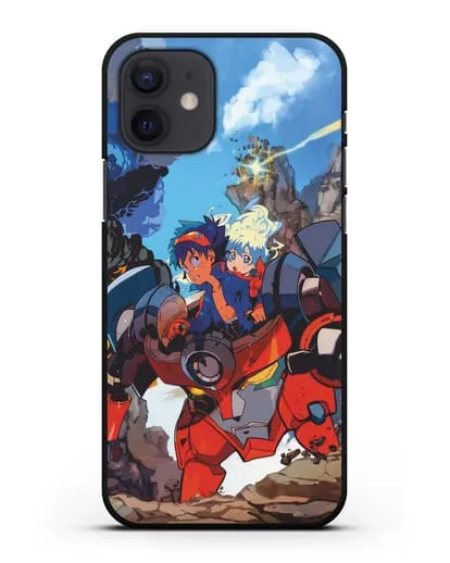 Чехол аниме Гуррен лаганн (Gurren Lagann) робот Симона картинка силиконовый для iPhone 12