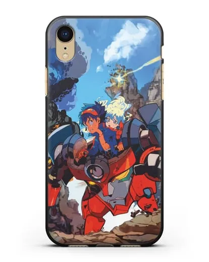 Чехол аниме Гуррен лаганн (Gurren Lagann) робот Симона картинка силиконовый для iPhone XR