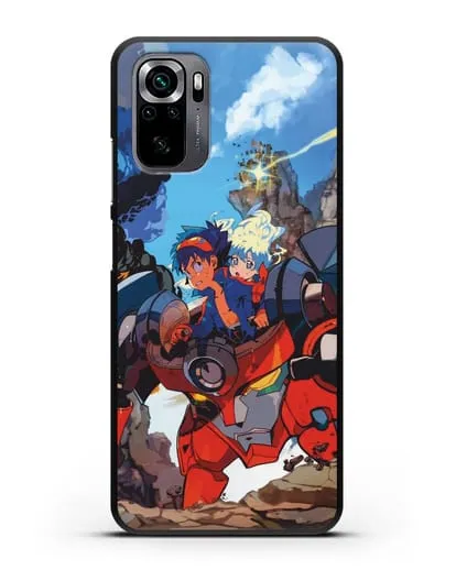 Чехол аниме Гуррен лаганн (Gurren Lagann) робот Симона картинка силиконовый для Xiaomi Poco M5s