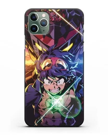 Чехол аниме Гуррен лаганн (Gurren Lagann) робот Симона изображение силиконовый для iPhone 11 Pro