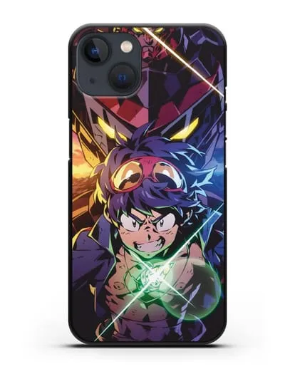 Чехол аниме Гуррен лаганн (Gurren Lagann) робот Симона изображение силиконовый для iPhone 13