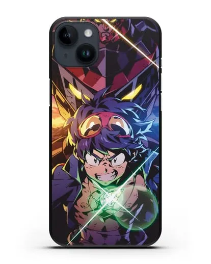 Чехол аниме Гуррен лаганн (Gurren Lagann) робот Симона изображение силиконовый для iPhone 14 Plus
