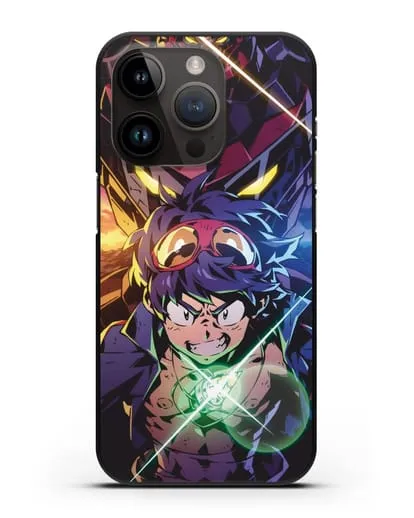 Чехол аниме Гуррен лаганн (Gurren Lagann) робот Симона изображение силиконовый для iPhone 14 Pro