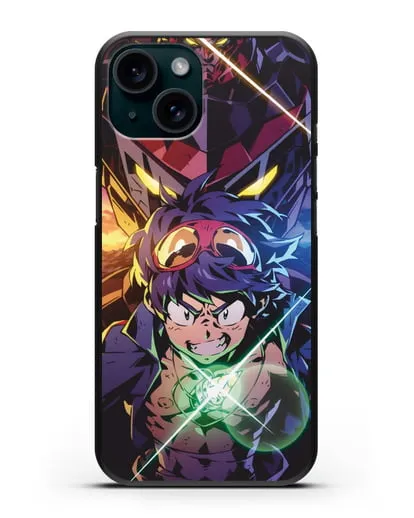 Чехол аниме Гуррен лаганн (Gurren Lagann) робот Симона изображение силиконовый для iPhone 15