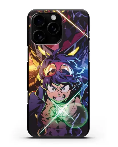 Чехол аниме Гуррен лаганн (Gurren Lagann) робот Симона изображение силиконовый для iPhone 16 Pro Max