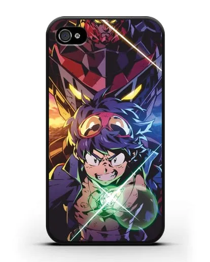 Чехол аниме Гуррен лаганн (Gurren Lagann) робот Симона изображение силиконовый для iPhone 4/4s