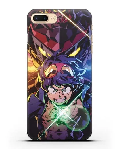 Чехол аниме Гуррен лаганн (Gurren Lagann) робот Симона изображение силиконовый для iPhone 7 Plus