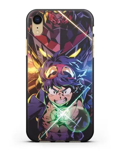 Чехол аниме Гуррен лаганн (Gurren Lagann) робот Симона изображение силиконовый для iPhone XR
